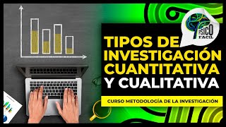 TIPOS DE INVESTIGACIÓN Cualitativa y cuantitativa  Características diferencias y ejemplos [upl. by Efren]