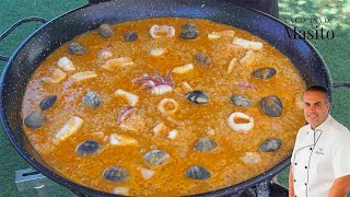 Paella marinera muy fácil y muy rica ademas receta express [upl. by Zere347]