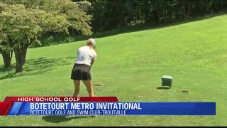 Jefferson Forest and Northsides Nick Crawford win Botetourt Metro Invitational [upl. by Hardin]