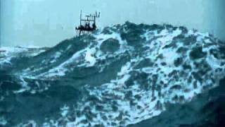 Angry sea  The Perfect storm in reality [upl. by Kilby]