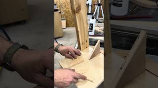 I finally got my clamps off the floor  super simple clamp storage woodworking diy shopstorage [upl. by Nodnnarb930]