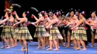 Raukura Poi  National Secondary Kapa Haka Competitionavi [upl. by Casper]