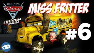 Miss Fritter vs Lightning McQueen  Pixar Cars [upl. by Gaylor]