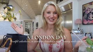 DAY IN THE LIFE IN LONDON  HENLEY ROYAL REGATTA PREP  SUMMER LUNCHEON WITH ESTEE LAUDER amp UNBOXING [upl. by Amlet]