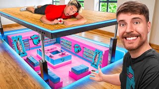 I Built a SECRET Room For MrBeast [upl. by Yelrahs]