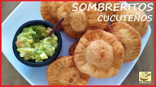 SOMBRERITOS CUCUTEÑOS  PASTELES DE GARBANZO  RECETAS COLOMBIANAS [upl. by Lorn]