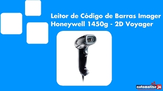 Leitor de Código de Barras Imager Honeywell 1450g  2D Voyager [upl. by Samuel]