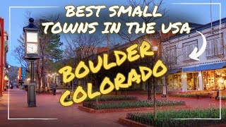 Best Small Towns in the USA Boulder CO Vibes Solo Travel Guide [upl. by Colwen]