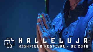 Rammstein  Halleluja Live at Highfield Festival 2016 [upl. by Adnot]