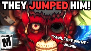 How MUZAN caught THE WORST JUMPING OF ALL TIMEDemon Slayer Season 4 FINALE [upl. by Sidnee]