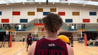 Battle for 5th6th  Selwyn College vs Rosehill  Auckland Champs Volleyball  Day 2  16112023 [upl. by Raimes456]