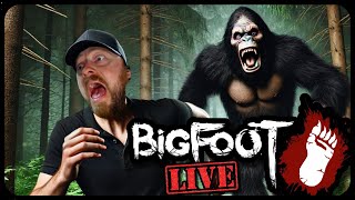 My First quotHorrorquot Game 👣 BIGFOOT 🔴LIVE [upl. by Jehial]