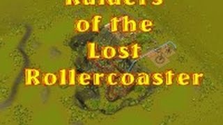 RCT3 Park  Raiders of the Lost Rollercoaster [upl. by Sokim35]