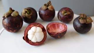 How to Eat Mangosteen  What Does Mangosteen Taste Like [upl. by Nabois580]