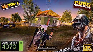 🥇TOP 1 PUBG PC  INTENSE 4K ACTION GAMEPLAY  PUBG BATTLEGROUNDS🔥 [upl. by Llohcin]