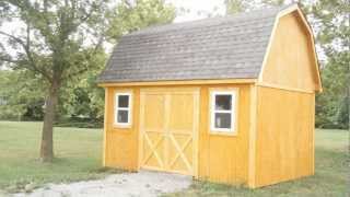 A Gambrel Roof Mini Barn [upl. by Hctub363]