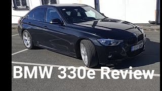 BMW 330e 2017 PHEV Review  Acceleration Range Charging Features [upl. by Mushro]