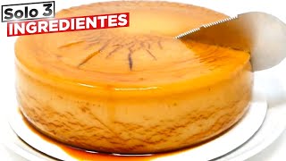 FLAN de AVENA Sin Horno y Sin Huevo Receta Fácil de 3 Ingredientes ¡Delicioso para el Postre😍🍮😋 [upl. by Ettenrahs]