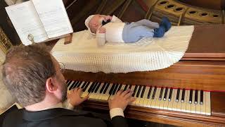 First Time my Baby Hears Bach [upl. by Aracal]