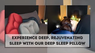 Deep Sleep Pillow  3D Ergonomic Pillow For Perfect Air Flow Stable Sleeping Position [upl. by Rodney385]