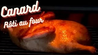 Cuisson de canard entier rôti  comment cuire un canard au four  Recette  70 [upl. by Llerdnek]