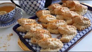 How To Bake Armenian Gata Puff Pastry Recipe by Heghineh [upl. by Tonye]