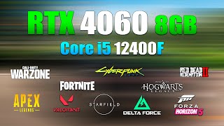 RTX 4060  i5 12400F in 2024  Test in 10 Games [upl. by Krik]