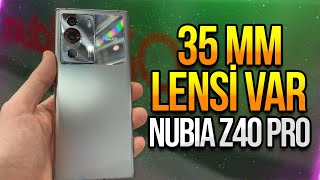 İspanyada canavar bulduk  Nubia Z40 Pro ön inceleme [upl. by Chrisoula452]