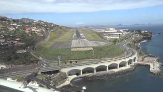 Paris to Madeira in the Boeing 737 cockpit [upl. by Jennee]