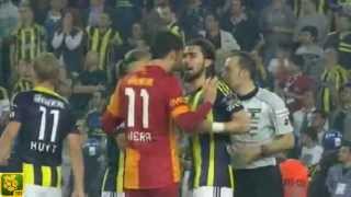 Volkan Sabri Kavgası Kırmızı Kart Fenerbahçe 2 1 Galatasaray [upl. by Cissiee]