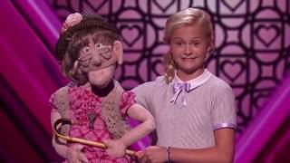 Darci Lynne The Ventriloquist All Performances  Americas Got Talent [upl. by Etnomaj]