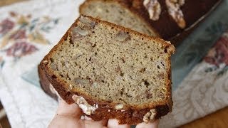 Bizcocho de plátano y nueces Banana Bread recipe  Biczcoho fácil y rápido [upl. by Zechariah]