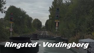 Führerstandsmitfahrt Dänemark Ringsted  Vordingborg [upl. by Notslar]