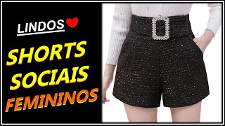 Shorts Social Feminino  40 Incríveis Modelos de Shorts Social Feminino [upl. by Richart]