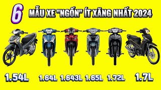 6 mẫu xe số quotNGỐNquot ít XĂNG nhất VIỆT NAM năm 2024 ▶️ Giá cực RẺ  Tiết kiệm XĂNG 🔴 TOP 5 ĐAM MÊ [upl. by Nelrah]