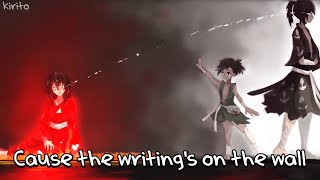 Nightcore  Writings On The Wall Sam Smith  Lyrics [upl. by Keating]