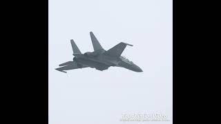 China Air Force J16 Fighter at Airshow China j16 fighter chinaairforce airshow aviation [upl. by Kelvin]