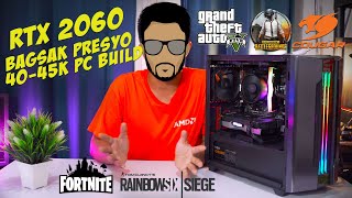 PC BUILD RTX 2060 BAGSAK PRESYO at 4045K SULIT Gaming PC ft Cougar Gemini M amp 16 Games Test 2021 [upl. by Biegel727]