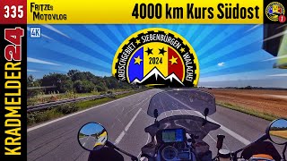 4000 km Kurs Südost ✫ Die Karpatentour 2024 115 🔘 MV335 [upl. by Irmina940]