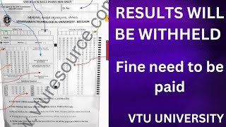 Results will be withheld  Take care while filling Answer booklet amp OMR [upl. by Erlond]