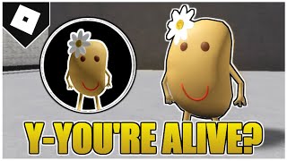 How to get the quotYYOURE ALIVEquot BADGE and UNLOCK MRS P in PIGGY RP INFECTION ROBLOX [upl. by Henryson215]