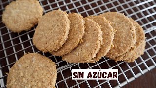 Las Mejores GALLETAS de AVENA CRUJIENTES  Sólo 3 Ingredientes  Saludables [upl. by Llebasi]