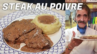 STEAK AU POIVRE PRÉPARÉ COMME DANS LES ANNÉES 80 Une recette facile pour impressionner vos invités [upl. by Remos]