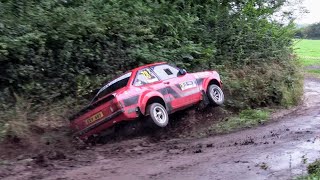 Wexford Stages Rally 2023 Crash Sideways amp Action [upl. by Liag910]