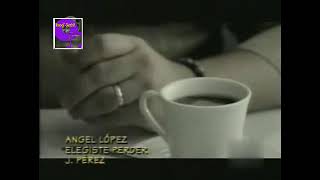 ÁNGEL LÓPEZ quot ELEGISTE PERDER quot VIDEO CANCIÓN MUY ROMÁNTICA [upl. by Najram189]