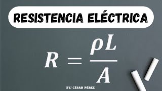 Cálculo de la Resistencia Eléctrica — Aplicación de Fórmula [upl. by Sajovich]