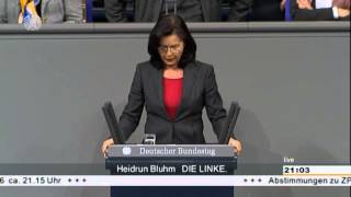 Heidrun Bluhm DIE LINKE Energiewende Deutschland ist Bremse nicht Motor [upl. by Pierette]