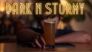 Dark N Stormy 進階版  自製薑汁糖漿  用香檳瓶當酒瓶的蘭姆酒品牌？ [upl. by Anairotciv]