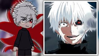 Tokyo Ghoul React To Kaneki Ken  Gacha Club [upl. by Ecinad]