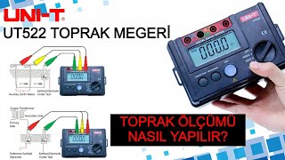 Unit UT 522 Dijital Toprak Megeri  Toprak Direnci Ölçümü Nasıl Yapılır [upl. by Buna]